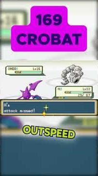 169 - Crobat #pokemon #challenge #gaming #nintendo #battle #kanto #retro #viral #gamer #shorts