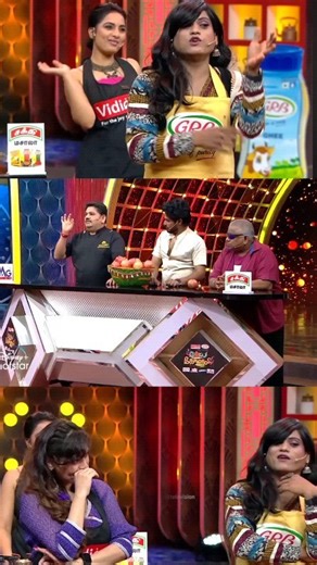 CWC FAN PAGE ⚡ on Instagram: "Ahh chii😂🤣🤣... . . @vijaytvpugazh . . @kuraishi_the_entertainer . . @srushtidangeoffl . . #cwc #cookwithcomali4 #season4 #vijaytvpugazh #srushti #sherin #kureshi #rakshan #vichithra #chefdamu #damuappa #andee #gpmuthu #sivaangi #comedy #fun #comali #cook #vijaytelevision"