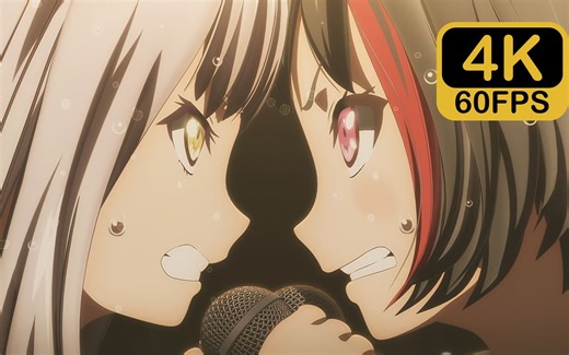 【4K/60FPS】競宴Red×Violet 超帅对山歌！Roselia×Afterglow