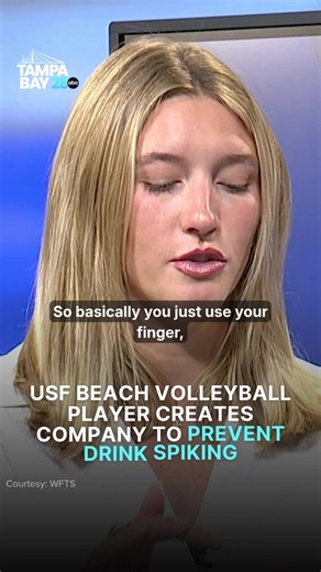 Addison Bounds: USF Player Creates Drink-Spiking Preventer