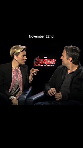 Happy birthday to these two! 😂❤️ [Mark Ruffalo, Scarlett Johansson, Marvel, Friends] | Marvel World