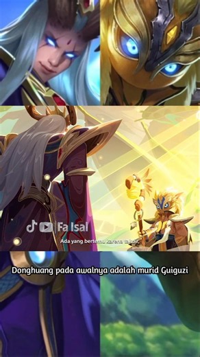 Donghuang & Guiguzi relationship #hok #honorofkings