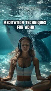 How to meditate if you have ADHD 🗯️ ⠀ 🕐 Try Micro Sessions: Start with 1-2 minutes and gradually extend your time. Small doses add up without overwhelming your focus. ⠀ 🌀Mix Movement: Experiment with walking meditation or mindful stretching to turn movement into focus. ⠀ 💎Pick a Sensory Anchor: Use a cool object—like a textured stone or a specific scent—to anchor your attention. ⠀ 🎧 Leverage Engaging Tech: Use apps with dynamic guided meditations featuring visual and audio cues to keep thin