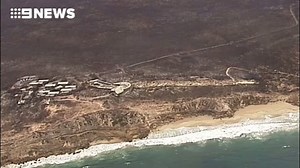 Little remains of the luxury Southern Ocean Lodge on South Australia's Kangaroo Island, after bushfire tore through the area. #9News Live bushfire coverage: http://9Soci.al/N6bm30q6HsZ | 9 News Sydney