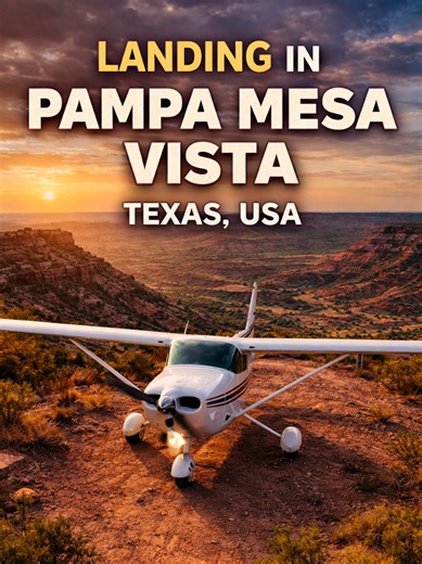 Cessna 182 Backcountry Flying in Texas