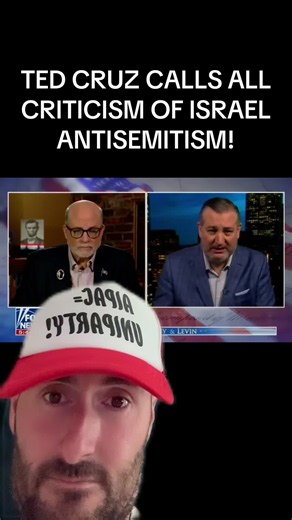 TED CRUZ CALLS ALL CRITICISM OF ISRAEL ANTISEMITISM! #tedcruz #short #israel #americafirst #antisemitism