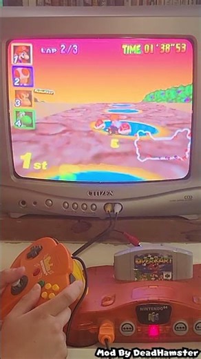 Yoshi's Tropics in Mario Kart 64