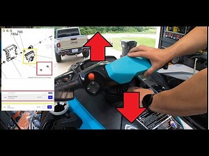 Sea-doo GTX Steering Handlebar Tilt Adjuster Install
