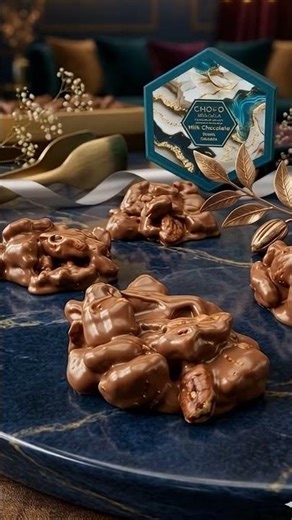 Experience the Crunch of Perfection: ChocoMagica Pecan Clusters 🥜✨