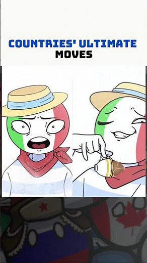 Countries’ Ultimate Moves #countryhumans