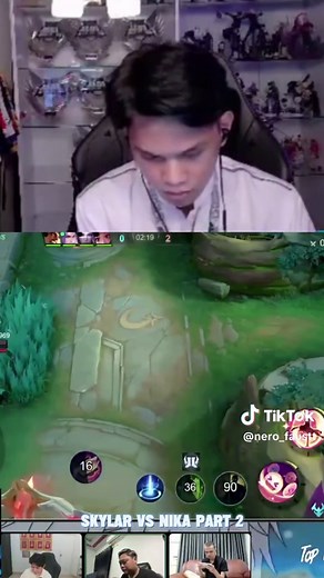 Skylar vs Nika: Intense Mobile Legends Showdown