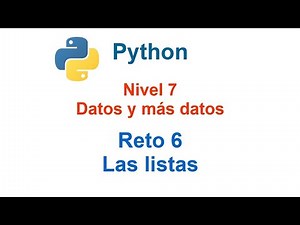 Programming in Python - Level 7 - Challenge 6 - Lists