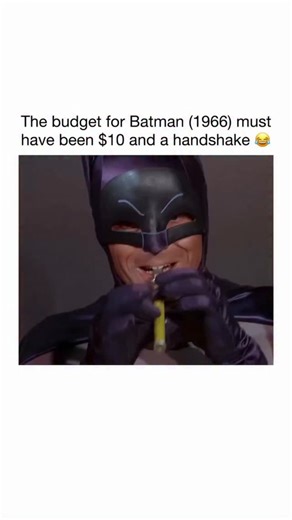 Eyeshumor on Instagram: "I refuse to believe Batman 1966 was real 😂 Batman 1966 is one of those shows that feels like a fever dream, yet it fully existed. Airing in the mid 1960s, it leaned hard into bright colors, exaggerated sound effects, and deliberately over the top performances. Adam West’s Batman treated every ridiculous situation with complete seriousness, which somehow made it even funnier. The show embraced camp long before it was trendy. Word bubbles like “BAM” and “POW” exploded on