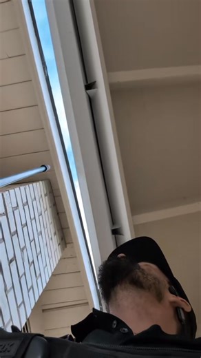 Replying to Termite Shower. Exterior inspection, and I find drywood termite evidence in a rafter tail. Mostly good, except for the delaminated warped eaves. wait... am I singing while I work #termite #shower-013 | Lueilwitz | Facebook