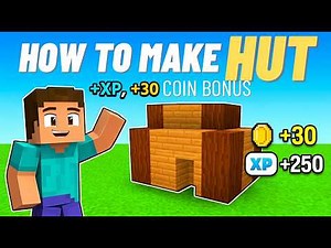 How to Build a Hut in Minecraft - Step by Step Tutorial