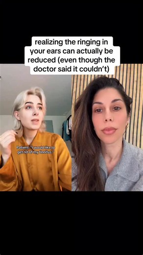 Somatic Exercises with Liz Tenuto on Instagram: "good news if you have ringing in your ears (aka tinnitus) 👇🏼 tinnitus is often related to long-term stress, unresolved trauma, anxiety, or exposure to loud noise over time. most people describe it as ringing in the ears,but it can also sound like whooshing, buzzing, hissing, roaring, clicking, or humming. it’s incredibly uncomfortable and can start to impact your sleep, focus, mood, and your ability to function day to day. none of this is your f
