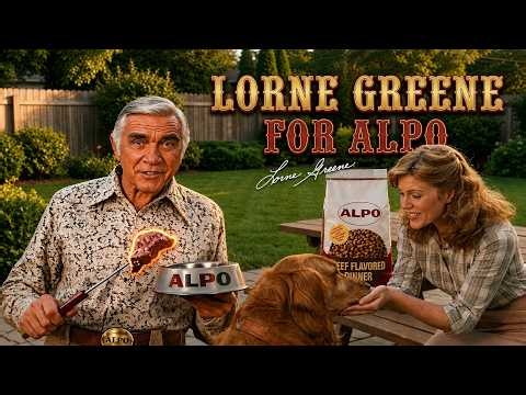 1980 ALPO Commercial with Lorne Greene