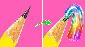 School hacks & diy school supply ideas | student vs teacher art challenge by 123 go! | 123 GO