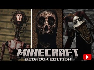 13 MINECRAFT HORROR MODS FOR BEDROCK MCPE ADD-ON