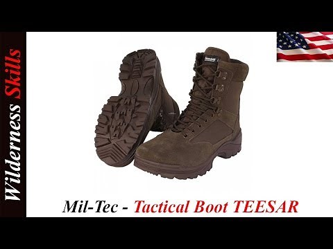 Mil Tec Tactical Boots Review English Version