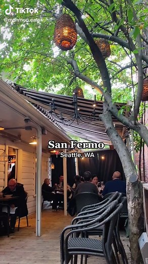 The Cutest Italian Restaurant with a Backyard Patio in Seattle