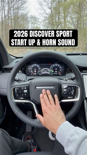 2026 LAND ROVER DISCOVERY SPORT P270e START UP & HORN SOUND #carhornsound #catchingcars #landrover