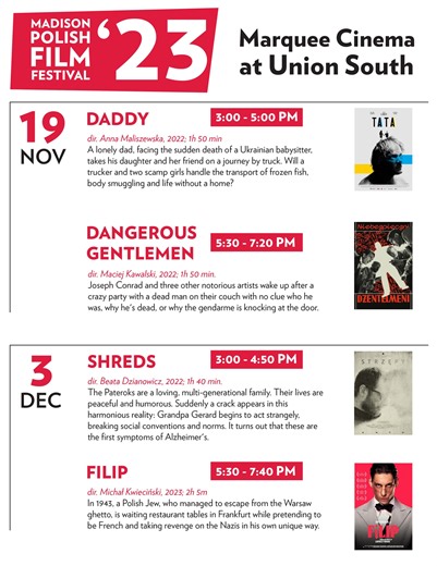 Announcing 2023 Madison Polish Film Festival