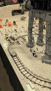 LEGO Star Wars Hoth Battle by Jonathan Wagner #lego #starwars
