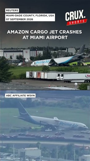 Amazon’s ‘Prime Air’ Crashes After Overrunning Miami Airport Prompting Closure Of All Runways