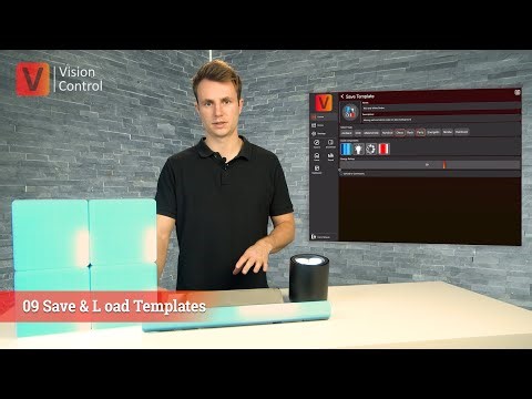 09 Save & Load Templates - Vision Control App