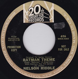 Nelson Riddle - Batman Theme / Nelson's Riddler