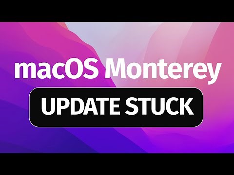 macOS Monterey Update Stuck | FIX