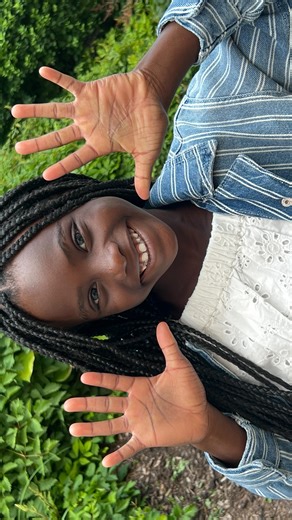 Leah Hoskins (mom of Hattie) on Instagram: "ITS DOUBLE DIGITS DAY for HATTIE! Happy #10 Birthday to you, precious girl! Adding another year to our favorite video. Enjoy Hattie through the years of slating 🫶🏾"