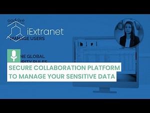 iExtranet - Secure collaboration platform to manage your sensitive data