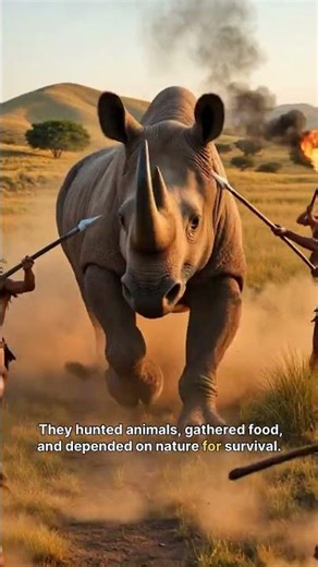 Stone Age Life Explained | #earlyhumans #humanevolution #historyshorts 
