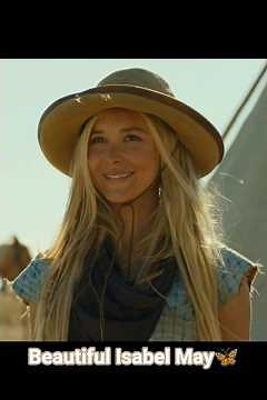 Beautiful Isabel May🦋 I don't own pics they are for entertainment purposes. #1883 #isabelmay #actor