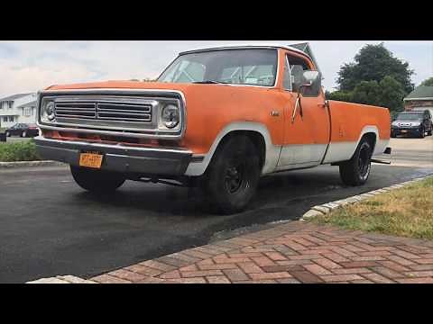 1972 Dodge D100 gas tank relocation