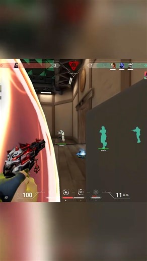 Day 6: They took my chamber, so i had to show them my aim🔥 #valorant #valorantclutchmoments