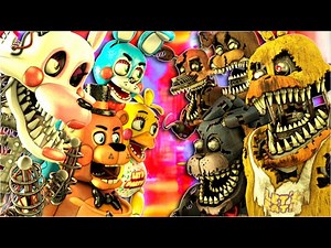 [SFM FNaF] Nightmare VR vs Toys