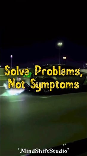 Solve Problems, Not Symptoms #business #problemSolving #strategy #mindshiftstudio