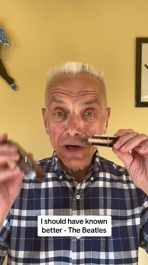 The harmonica part on the introduction to ‘I Should Have Known Better’ by #thebeatles #diatonic or #chromatic #harmonica