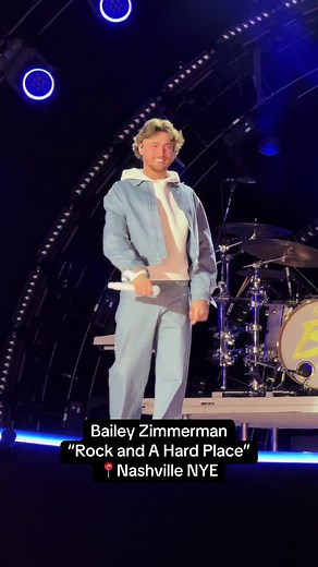 Bailey Zimmerman Rock and a Hard Place – Nashville NYE