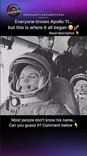 Before Apollo 11… Yuri Gagarin Changed Space History Forever 😳🚀