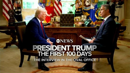 FULL INTERVIEW | President Trump the First 100 Days: The Interview in the Oval Office