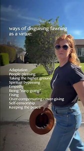 Fawning is a trauma response- but it gets dressed up as virtue