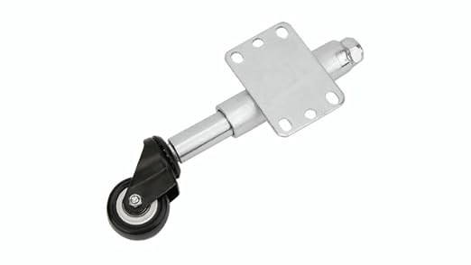 Heavy Duty 110lbs Load Capacity Spring Loaded Swivel Caster