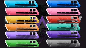 Apex Legends Overlays - 12 colors - MILD free version - Spvwvky's Ko-fi Shop