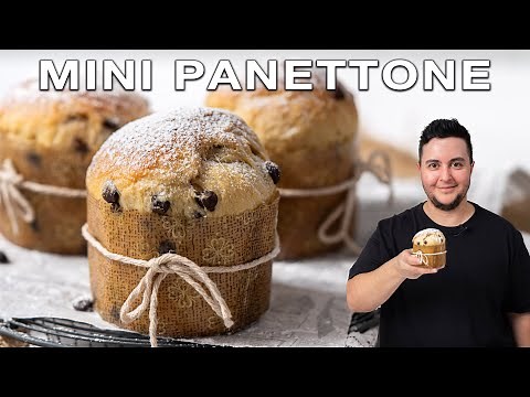 Make Your FIRST Panettone With This Recipe: Mini Panettone with Chocolate Chips