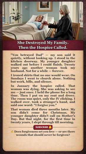 She Destroyed My Family. Then the Hospice Called.