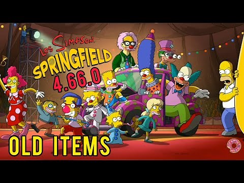 THE SIMPSONS TAPPED OUT HACK | (4.66.0 FEBRERO 2024) | OLD ITEMS FREE